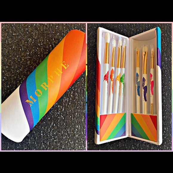 Morphe Other - Morphe Live In Color Brush Set & Case NWT